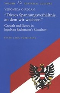 Cover: &laquo;Dieses Spannungsverh&auml;ltnis, an dem wir wachsen&raquo; - Peter Lang Verlag