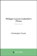 Cover: Philippe Lacoue-Labarthe's Phrase - De Gruyter