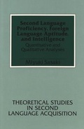Cover: Second Language Proficiency, Foreign Language Aptitude, and Intelligence - Peter Lang Verlag