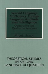 Abbildung von: Second Language Proficiency, Foreign Language Aptitude, and Intelligence - Peter Lang Verlag