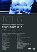 Cover: The International Comparative Legal Guide to Private Client 2017 - Global Legal Group Ltd