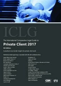 Enlarge image Cover: The International Comparative Legal Guide to Private Client 2017 - Global Legal Group Ltd