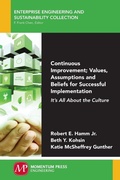 Cover: Continuous Improvement; Values, Assumptions and Beliefs for Successful Implementation - Momentum Press