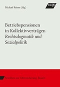 Cover: Betriebspensionen in Kollektivvertr&auml;gen - new academic press
