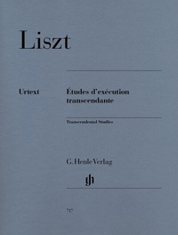 Abbildung von: Franz Liszt - Études d'exécution transcendante - Henle, Günter