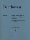Cover: Ludwig van Beethoven - Violinsonate A-dur op. 47 (Kreutzer-Sonate) - Henle, G&uuml;nter