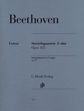 Cover: Ludwig van Beethoven - Streichquartett F-dur op. 135 - Henle, G&uuml;nter