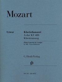 Abbildung von: Wolfgang Amadeus Mozart - Klavierkonzert Nr. 23 A-dur KV 488. - Henle, Günter