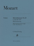 Cover: Wolfgang Amadeus Mozart - Klavierkonzert Nr. 21 C-dur KV 467 - Henle, G&uuml;nter