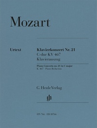 Abbildung von: Wolfgang Amadeus Mozart - Klavierkonzert Nr. 21 C-dur KV 467 - Henle, Günter