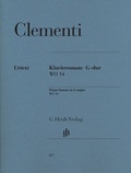 Cover: Muzio Clementi - Klaviersonate G-dur WO 14 - Henle, G&uuml;nter