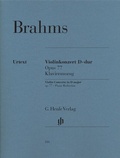 Cover: Johannes Brahms - Violinkonzert D-dur op. 77 - Henle, G&uuml;nter