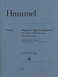 Cover: Johann Nepomuk Hummel - Potpourri (Fantasie) op. 94 f&uuml;r Viola und Orchester - Henle, G&uuml;nter