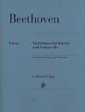 Cover: Ludwig van Beethoven - Variationen f&uuml;r Klavier und Violoncello - Henle, G&uuml;nter