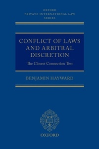 Abbildung von: Conflict of Laws and Arbitral Discretion - OUP eBook