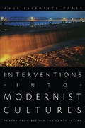 Cover: Interventions into Modernist Cultures - De Gruyter