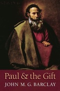 Cover: Paul and the Gift - William B Eerdmans Publishing Co