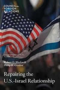 Enlarge image Cover: Repairing the U.S.-Israel Relationship - Council on Foreign Relations Press
