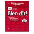 Cover: Cahier de Vocabulaire Et Grammaire Level 1a/1b/1 - Holt McDougal