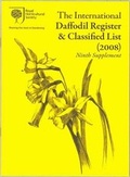 Cover: The International Daffodil Register & Classified List: Ninth Supplement - RHS Media