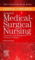 Cover: Clinical Companion to Lewis's Medical-Surgical Nursing - Mosby