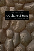 Cover: A Culture of Stone - De Gruyter
