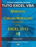 Bild: Matrices et calculs matriciels avec excel 2013 - BoD - Books on Demand