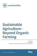 Cover: Sustainable Agriculture-Beyond Organic Farming (1. 2016) - MDPI AG