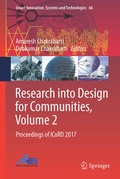 Cover: Research into Design for Communities, Volume 2 - Springer