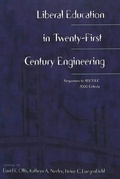 Cover: Liberal Education in Twenty-First Century Engineering - Peter Lang Verlag