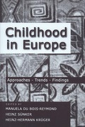 Cover: Childhood in Europe - Peter Lang Verlag