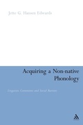Cover: Acquiring a Non-Native Phonology - Continuum International Publishing Group Ltd.
