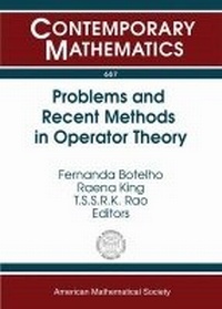 Enlarge image Cover: Problems and Recent Methods in Operator Theory - American Mathematical Society