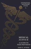 Cover: Medical Justice - Peter Lang Verlag