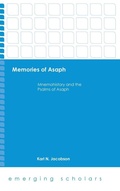 Cover: Memories of Asaph - Fortress Press,U.S.