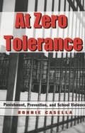 Cover: At Zero Tolerance - Peter Lang Verlag