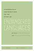 Cover: Ethnographic Contributions to the Study of Endangered Languages - University of Arizona Press