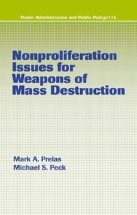 Enlarge image Cover: Nonproliferation Issues For Weapons of Mass Destruction - Routledge