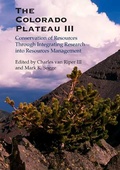 Cover: The Colorado Plateau III - University of Arizona Press