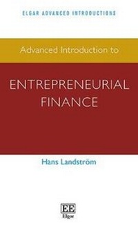 Enlarge image Cover: Advanced Introduction to Entrepreneurial Finance - Edward Elgar Publishing