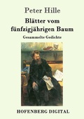 Cover: Bl&auml;tter vom f&uuml;nfzigj&auml;hrigen Baum - Hofenberg