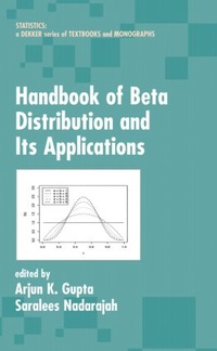 Enlarge image Cover: Handbook of Beta Distribution and Its Applications - CRC Press