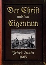 Cover: Der Christ und das Eigentum - BoD - Books on Demand