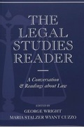 Cover: The Legal Studies Reader - Peter Lang Verlag