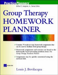 Enlarge image Cover: Group Therapy Homework Planner - Wiley