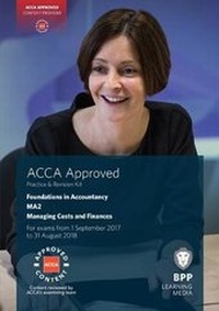 Abbildung von: FIA Managing Costs and Finances MA2 - BPP Learning Media