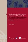 Cover: Nacheheliche Verantwortung in Frankreich und Deutschland - St&auml;mpfli Verlag AG