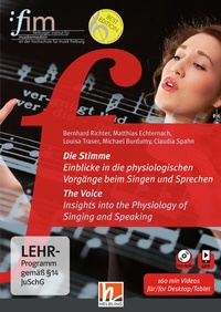 Abbildung von: Die Stimme / The Voice. Einblicke in die physiologischen Vorgänge beim Singen und Sprechen - Helbling Verlag