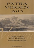 Cover: Extra Verren 2015 - Museumsverein Reutte