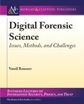 Cover: Digital Forensic Science - Morgan and Claypool Life Sciences